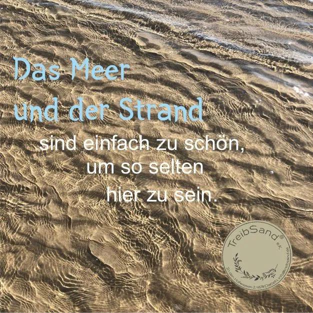 TreibSand® Frei im Wind, vom Sand getragen.